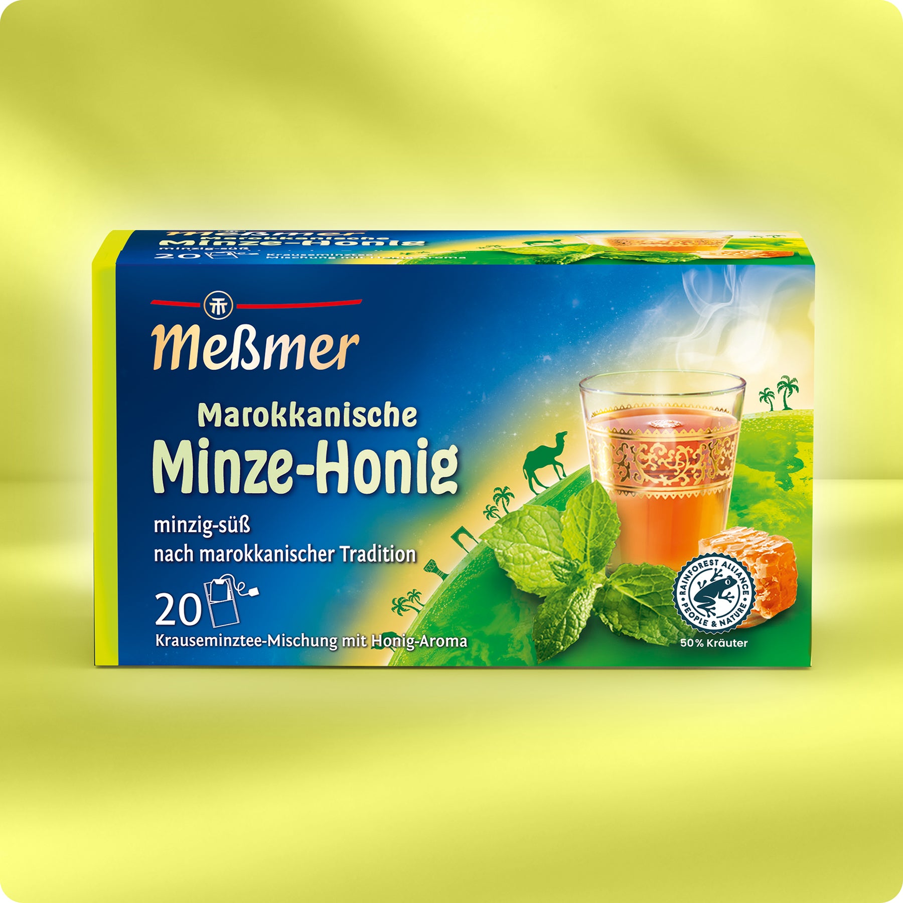 aufbewahrung frische minze Marokkanische Minze-Honig