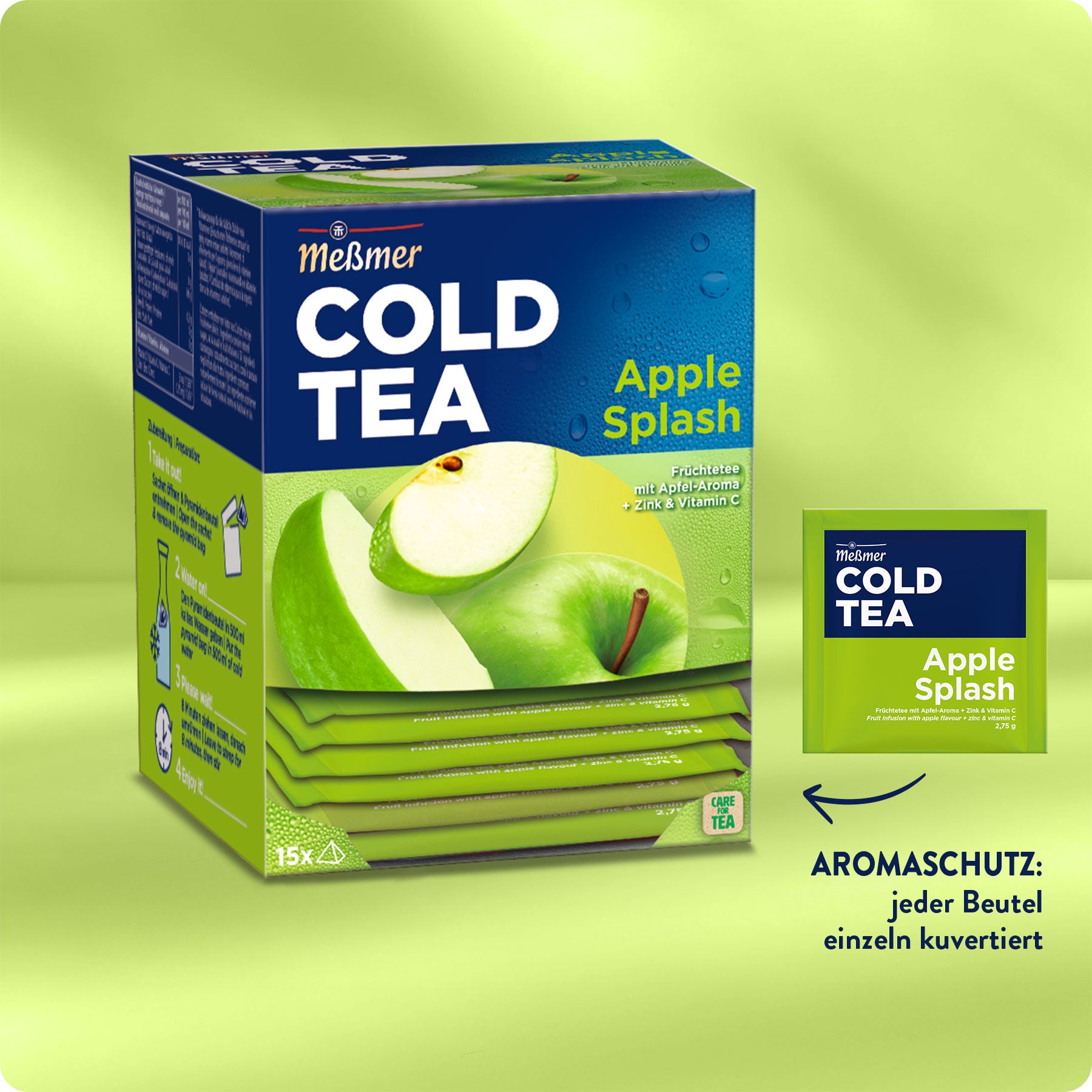 Cold Tea Apple Splash
