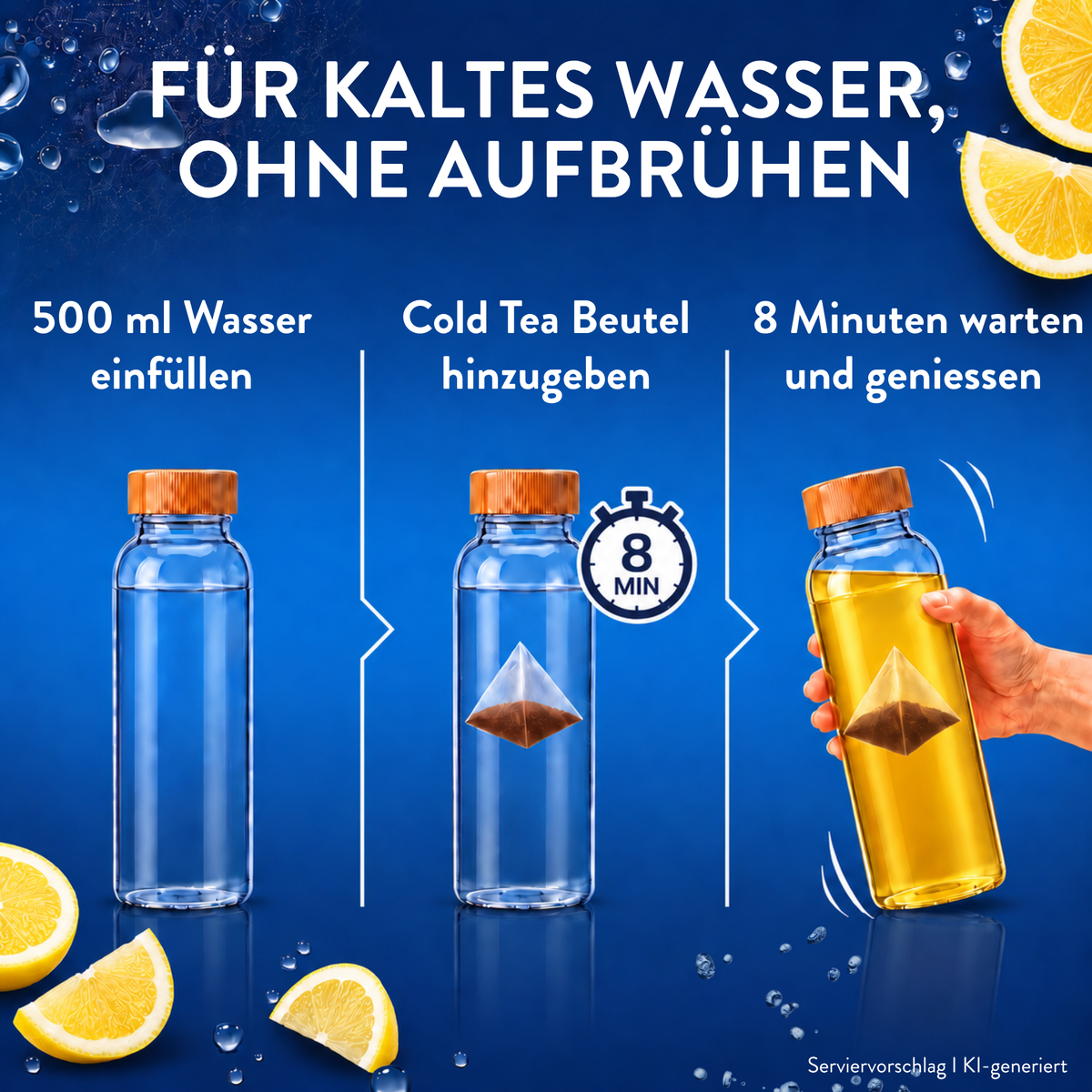 Cold Tea Eistee Zitrone