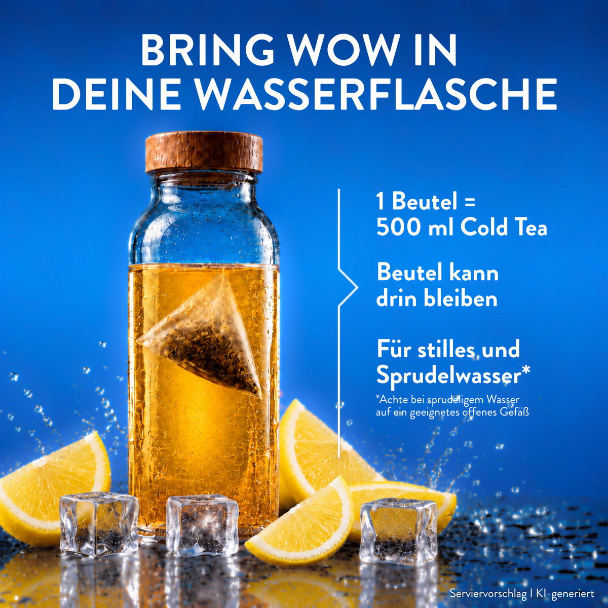 Cold Tea Eistee Zitrone