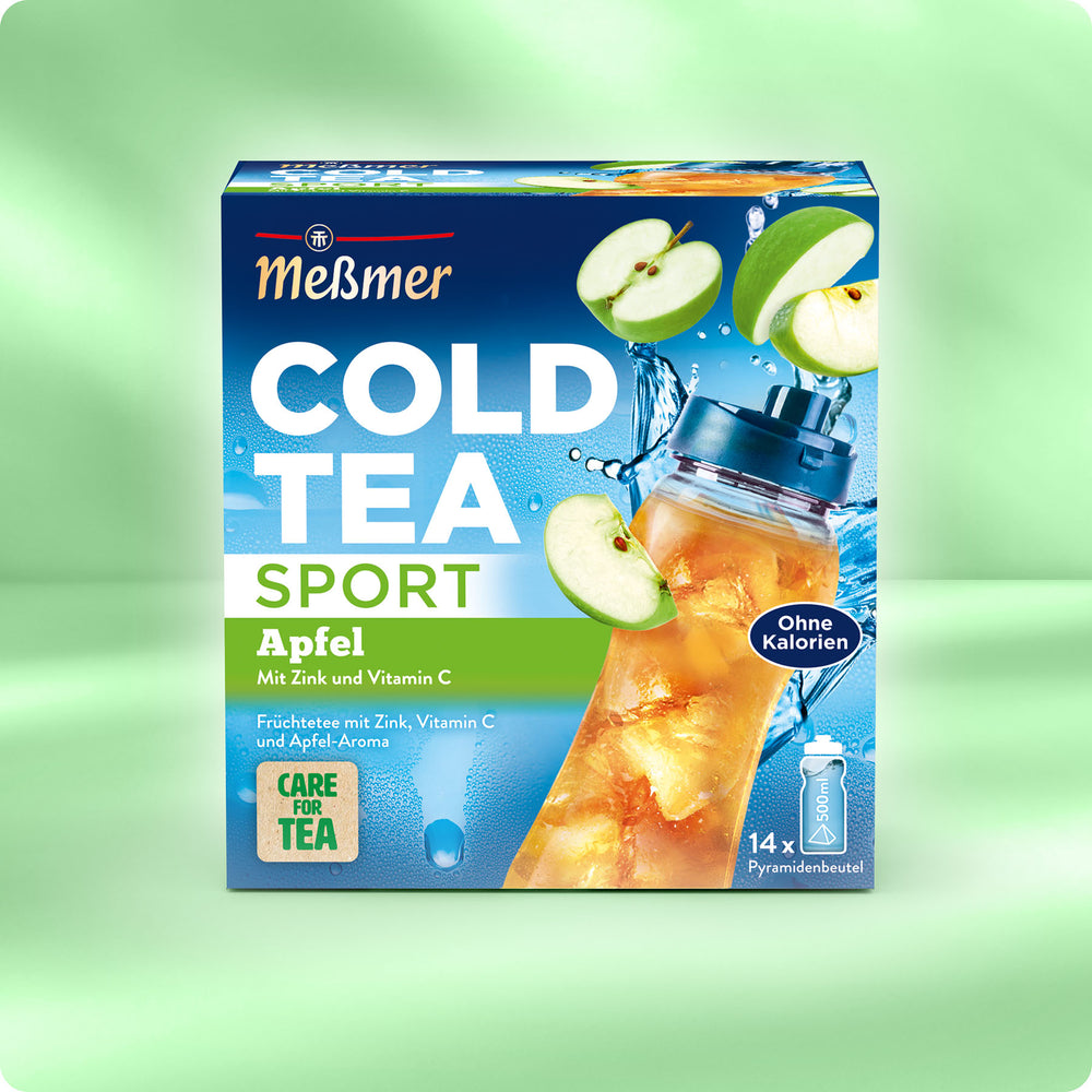 Meßmer Cold Tea Sport Apfel | Mit Zink & Vitamin C